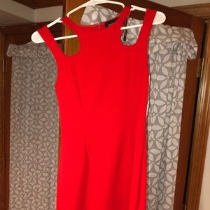 Red minkpink dress